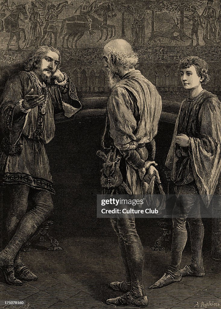 Hamlet Example Hamlet , play by William Shakespeare. Hamlet and the Players.... News ...