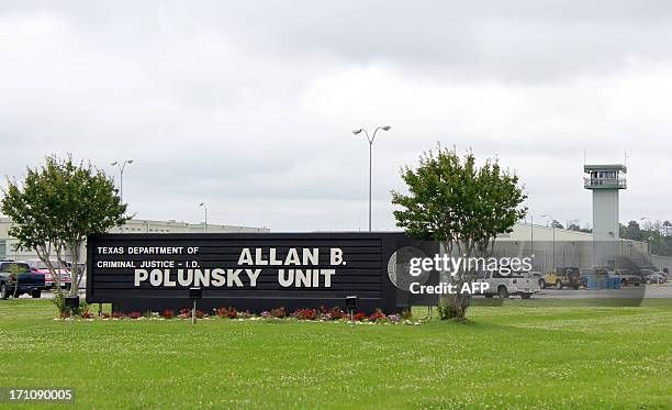 == With AFP Story by Chantel VALERY: US-JUSTICE-EXECUTION-500th == The Polunsky Unit, where death row inmates are held, is pictured on May 21, 2013...