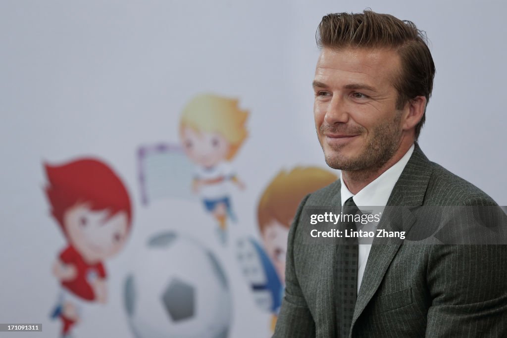 David Beckham Visits China - Day 6
