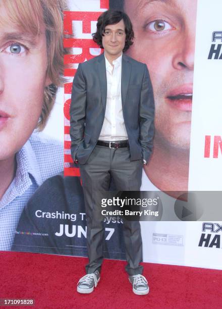 Actor Josh Brener arrives at the Los Angeles Premiere 'The Internship' at Regency Village Theatre on May 29, 2013 in Westwood, California.