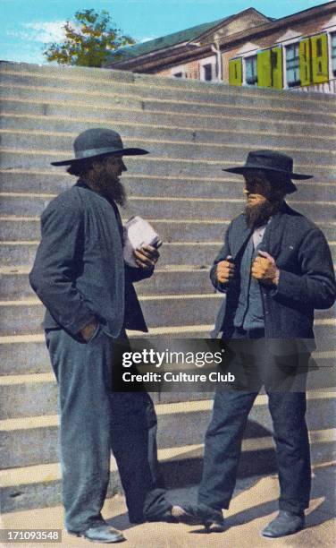 Amish Men, Lancaster County, PA, USA