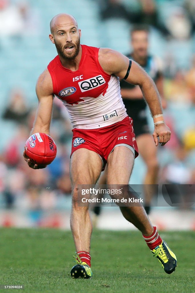 AFL Rd 13 - Port Adelaide v Sydney Swans