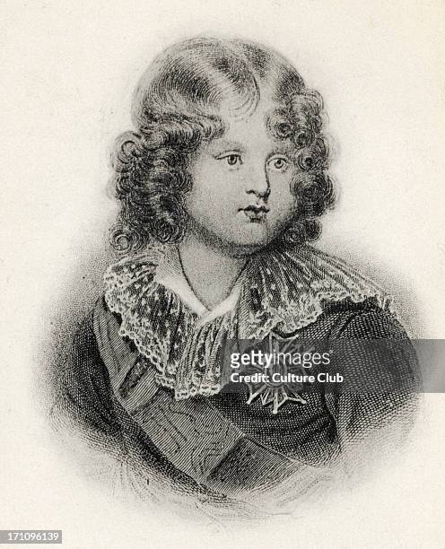 Napoleon II - portrait as a child. Declared King of Rome and Duke of Parma but never reigned. 20 March 1811 - 22 June 1832. Son of Napoleon and...