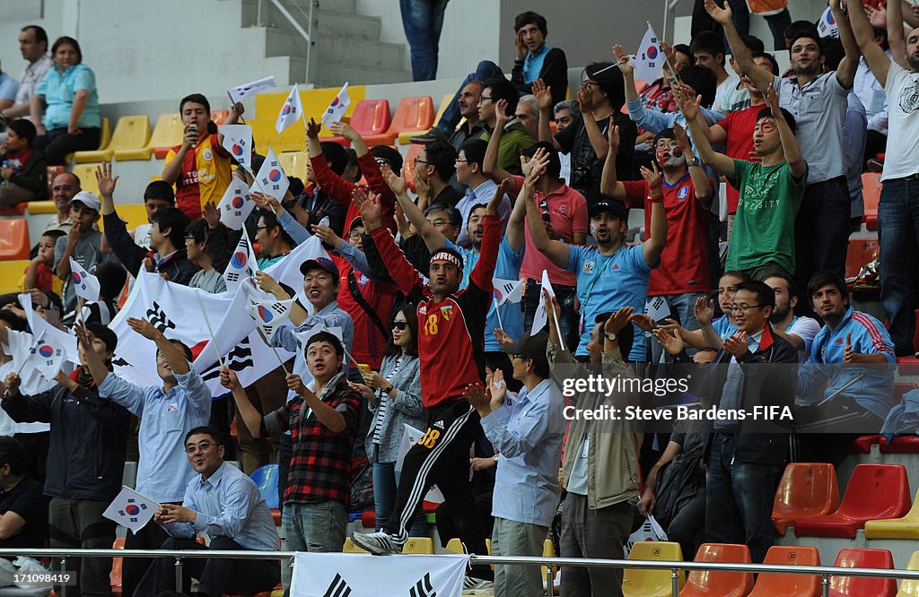 Cuba v Korea Republic: Group B - FIFA U-20 World Cup Turkey 2013