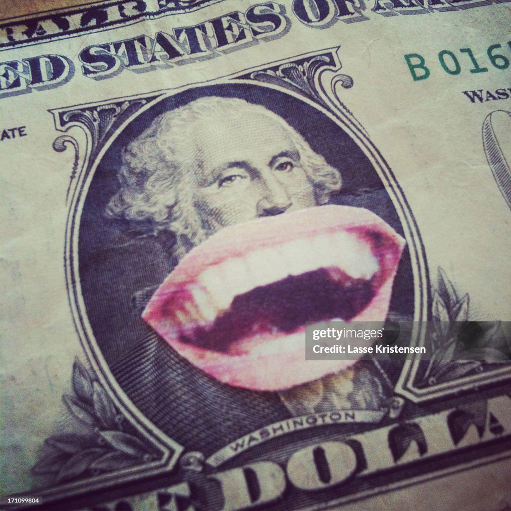 A Happy Dollar Bill