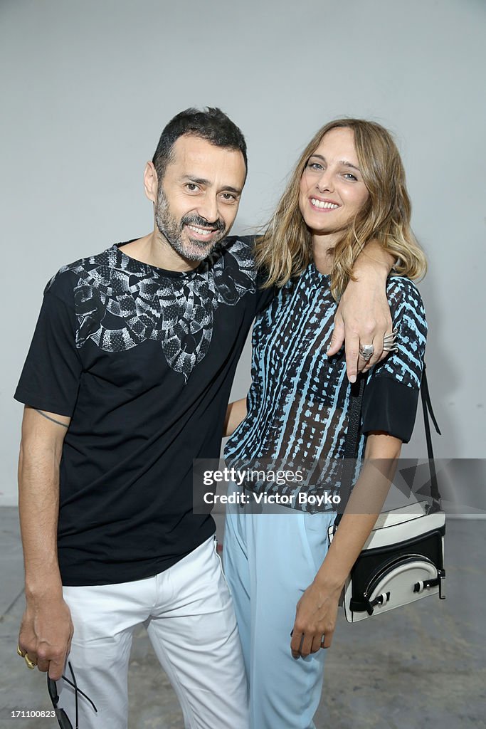 Costume National Homme - Front Row - MFW S/S 2014