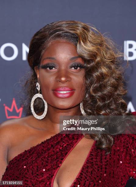 Nimi Ddokiye attends the Launch Party for Abby Lee Miller's new TV show on Brandon TV & XRM Studio on September 30, 2023 in Burbank, California.