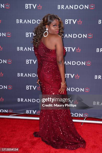 Nimi Ddokiye attends the Launch Party for Abby Lee Miller's new TV show on Brandon TV & XRM Studio on September 30, 2023 in Burbank, California.