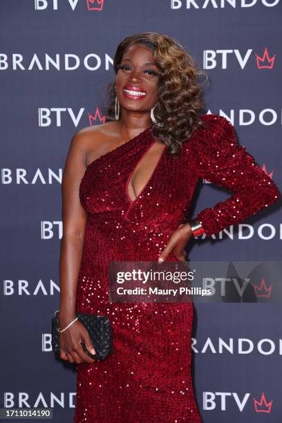 Nimi Ddokiye attends the Launch Party for Abby Lee Miller's new TV show on Brandon TV & XRM Studio on September 30, 2023 in Burbank, California.