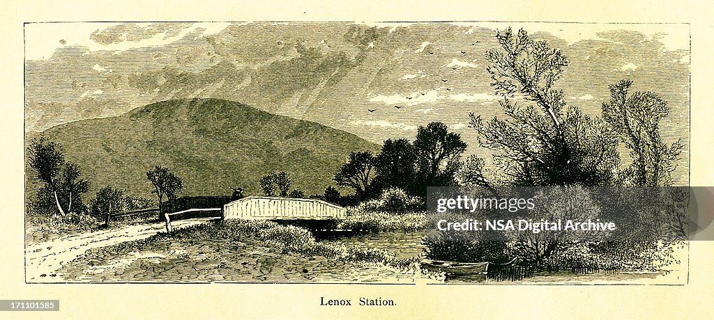 Lenox, Massachusetts | Historic American Illustrations