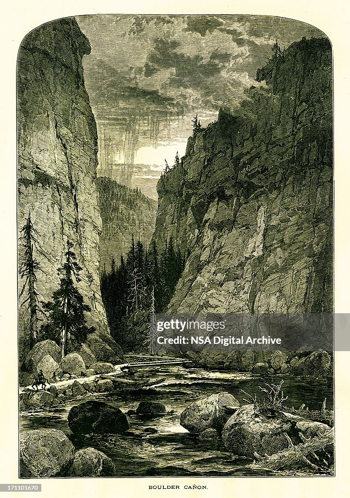 Boulder Canyon, Colorado