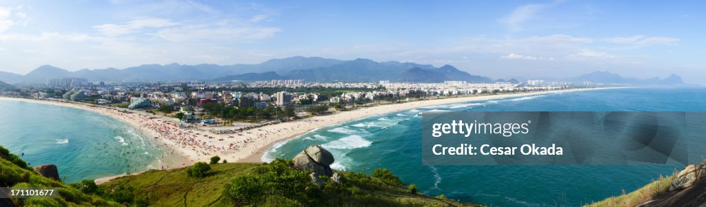 Rio de Janeiro beaches panorama