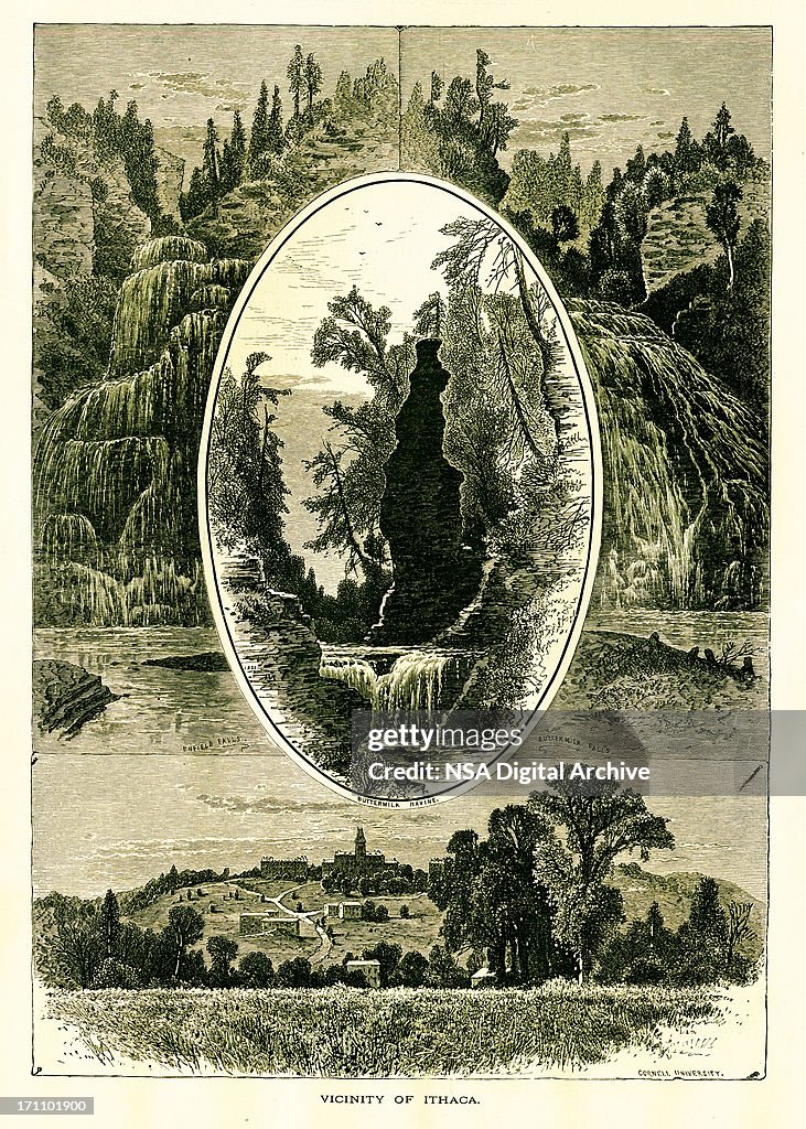 Scenes from the vicinity of Ithaca, New York