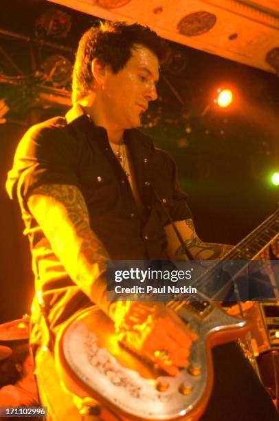 American rock band Buckcherry perform onstage at the Metro, Chicago, Illinois, February 10, 2006.