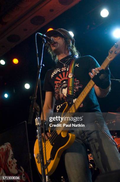 American rock band Buckcherry perform onstage at the Metro, Chicago, Illinois, February 10, 2006.