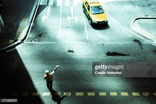 traffic control - traffic cop stock pictures, royalty-free photos & images