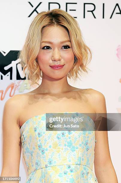 Singer Kana Nishino attends the MTV Video Music Awards Japan 2013 at Makuhari Messe on June 22, 2013 in Chiba, Japan.