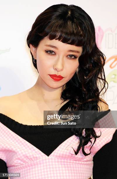 Singer Miliyah Kato attends the MTV Video Music Awards Japan 2013 at Makuhari Messe on June 22, 2013 in Chiba, Japan.