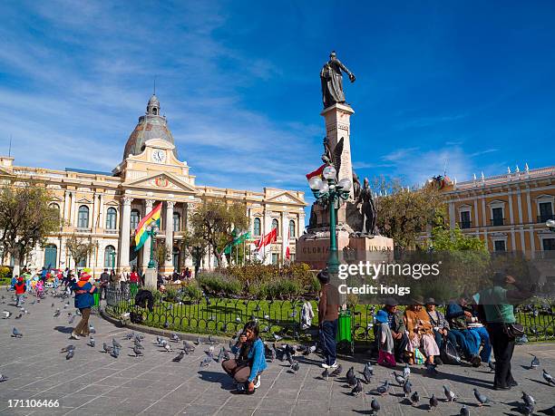 government palace, bolivia, la paz - la paz stock pictures, royalty-free photos & images