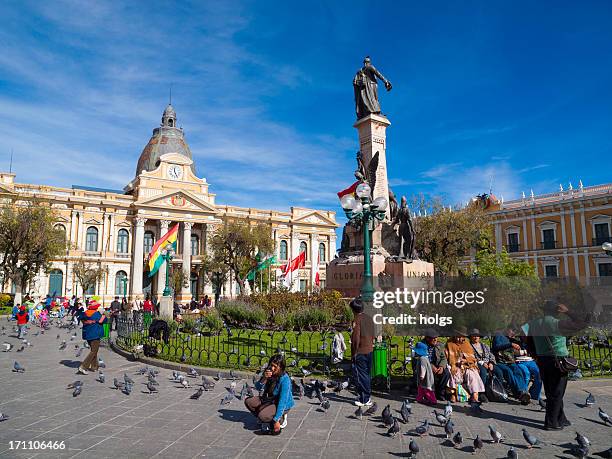 government palace, bolivia, la paz - la paz bolivia 個照片及圖片檔