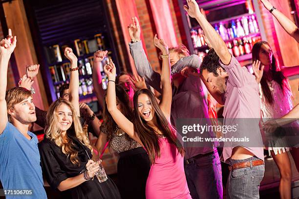 Dancing In Party 6,189 People Dancing In Bar Stock Photos, High-Res Pictures, and Images ...