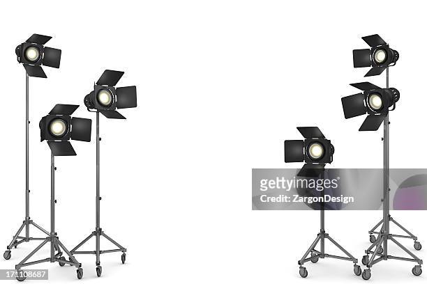 studio lighting - film studio stock pictures, royalty-free photos & images
