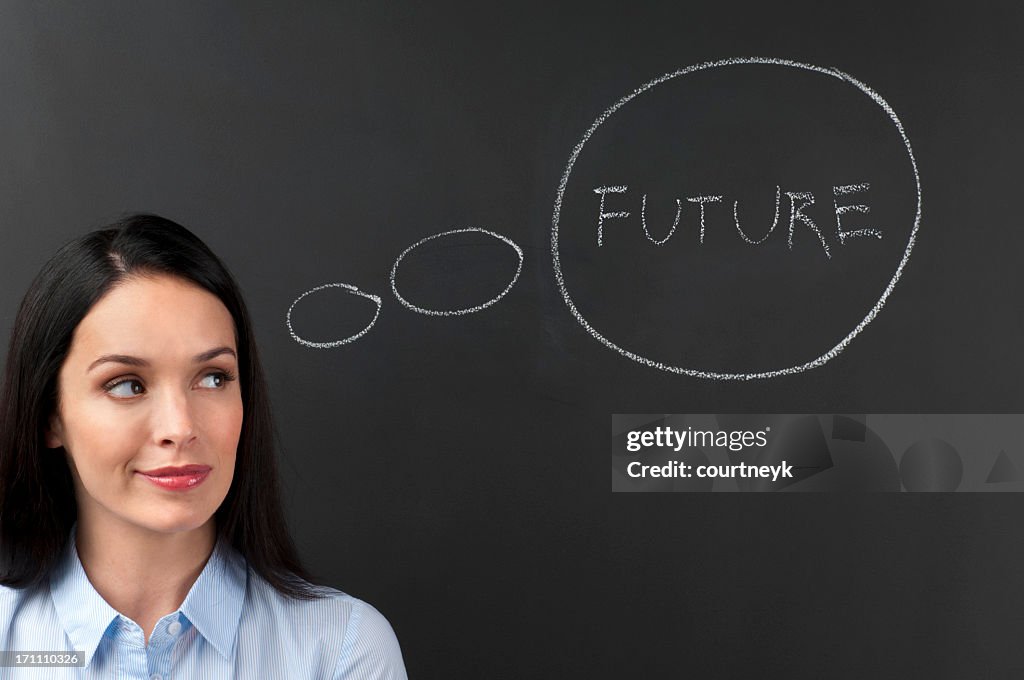 Future Thinker Example Thinking About The Future High-Res Stock Photo - Getty Images