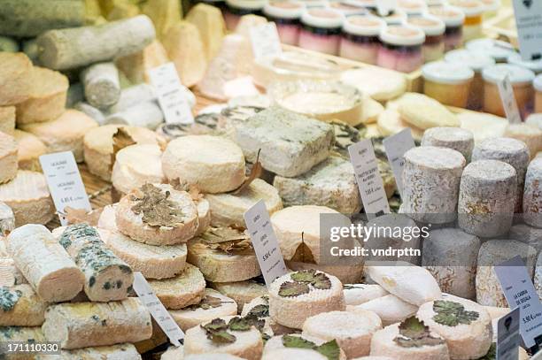 cheese selection - roquefort cheese stock pictures, royalty-free photos & images
