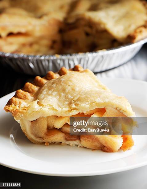 apple pie - apple pie stockfoto's en -beelden