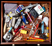 Junk in a drawer