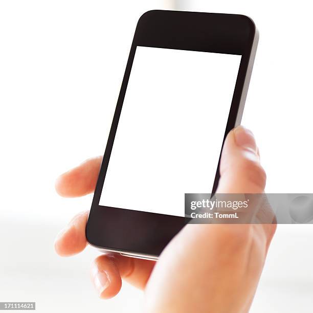 Phone Ini Hand 72 Hand Holding Generic Phone Stock Photos, High-Res Pictures, and ...