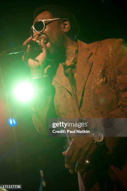 American soul singer William Bell and his perform at the Howlin' Wolf nighclub during the Ponderosa Stomp music festival, New Orleans, Louisiana,...