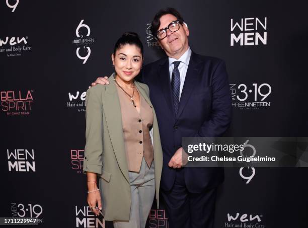 Vice President at LATF USA News and Senior Executive Producer at Hollywood Beauty Awards Pamela Price and makeup artist Donald Mowat attend the 5th...