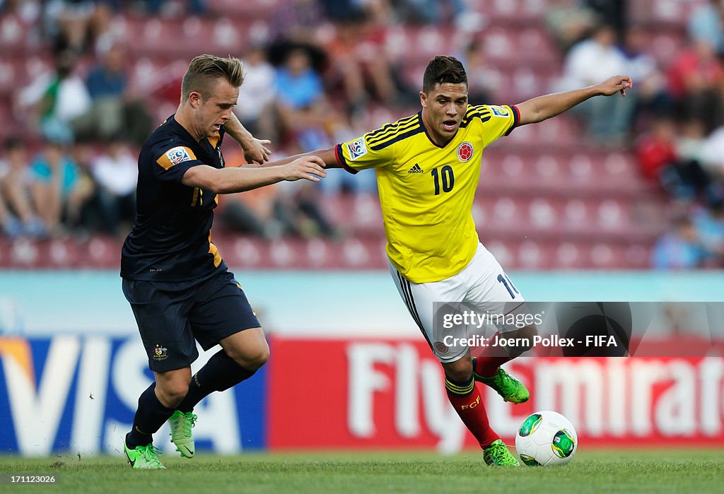 Colombia v Australia: Group C - FIFA U-20 World Cup Turkey 2013