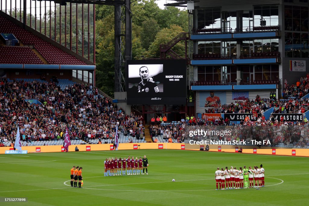 Aston Villa v Manchester United - Barclays Women's Super League