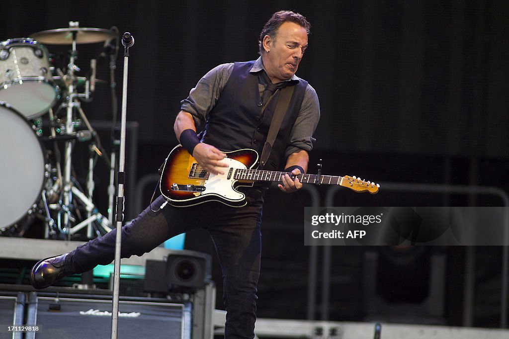 NETHERLANDS-MUSIC-BRUCE-SPRINGSTEEN