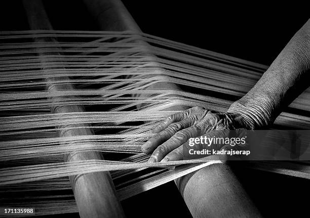 handloom - loom stock pictures, royalty-free photos & images