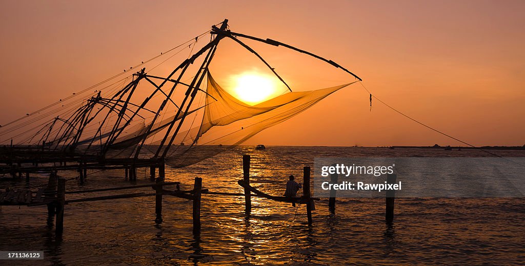 Chinese fishing nets