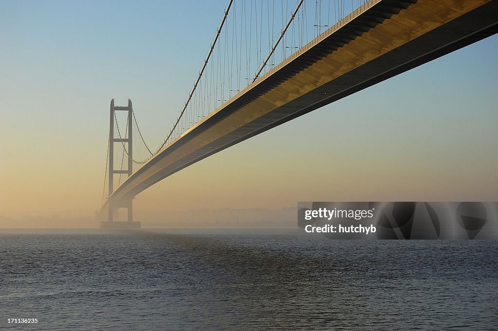 Humber Bridge at Twilight