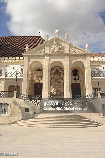 universidade de coimbra - coimbra university foto e immagini stock