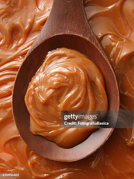 milk caramel - sweet food stock pictures, royalty-free photos & images