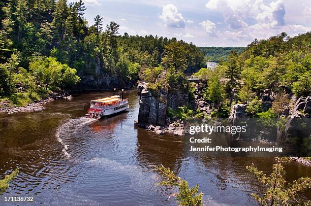 pitoresco rio st. croix - minnesota - fotografias e filmes do acervo