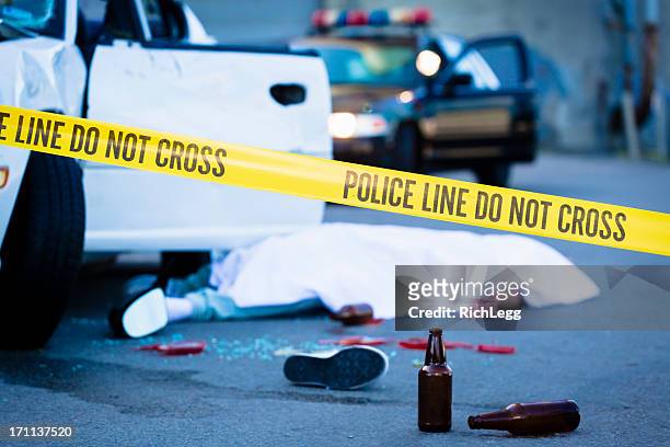 car accident - drunk driving crash stock pictures, royalty-free photos & images