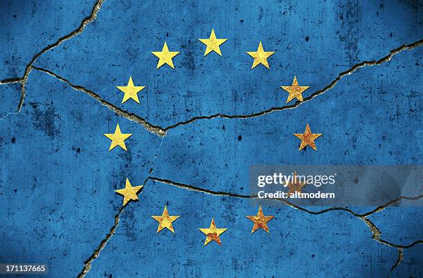 europe - european flag stockfoto's en -beelden