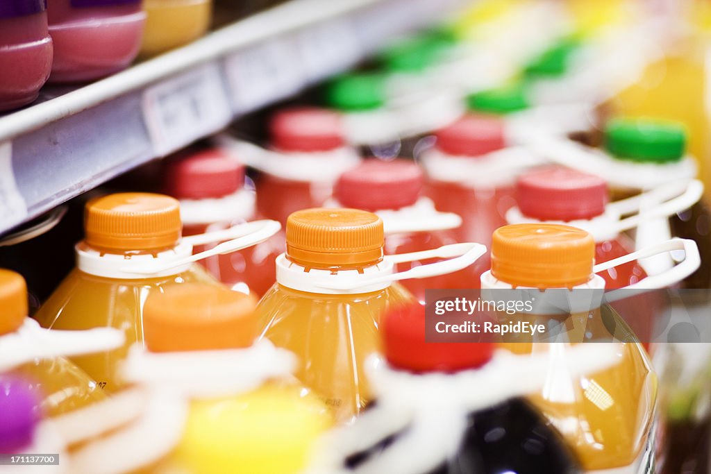 Juice in a supermarket