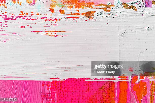 abstract purple arte pintado y blanco fondos. - acrílico fotografías e imágenes de stock