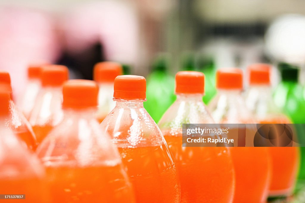 Soda bottles