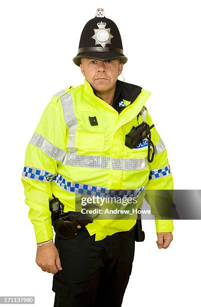moderne uk police officer - uk police stock-fotos und bilder