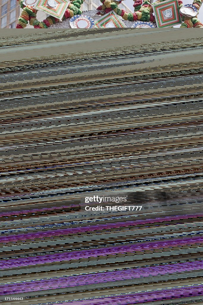 Drei afrikanische Fußball-Fans