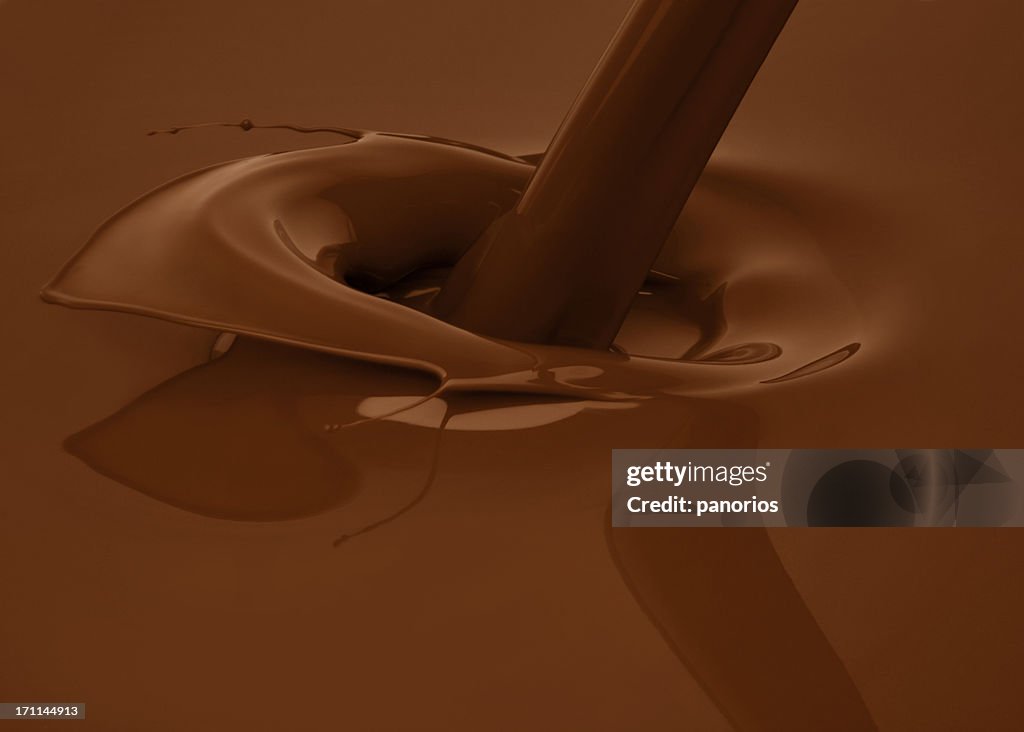 Chocolate splash